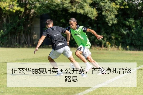 伍兹华丽复归英国公开赛，首轮挣扎晋级路悬